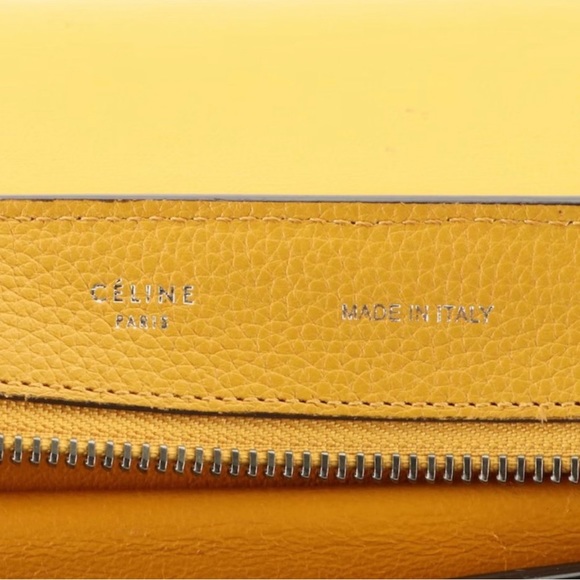 Céline Trapeze Bag Medium in Yellow - Picture 3 of 9